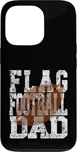 Vista 10 de Flag Football Dad - Player Parent Case for iPhone 16