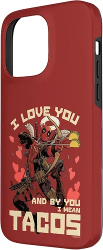 Vista 48 de Marvel Deadpool I Love You and by You I Mean Tacos - Carcasa para iPhone 17