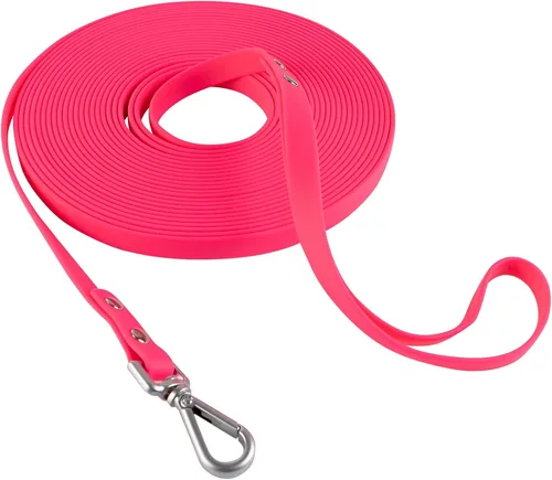 Vista 13 de Correa Larga de Entrenamiento para Perros Impermeable Línea Larga Resistente para Exteriores Correa de Llamada 10ft 15ft 20ft 30ft 50ft para Perros