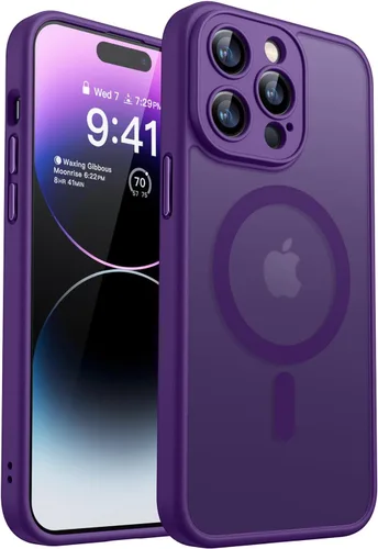 Vista 31 de CANSHN Funda magnética compatible con iPhone Air (6.5 pulgadas), mejorada [protección completa de la cámara] [compatible con Magsafe]