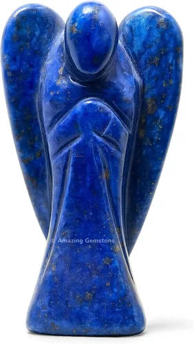Vista 24 de Ángel de Amatista de Amazing Gemstone - Ángel de Cristal de Amatista y Figuras de Ángel Guardián de Bolsillo de Cristal de Amatista (10 centímetros)