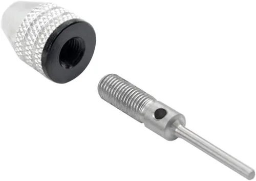 Vista 3 de Rongon Herramienta de conversión de portabrocas sin llave para sostener brocas de 0.012-0.134 in, fresas para destornillador eléctrico, adaptador