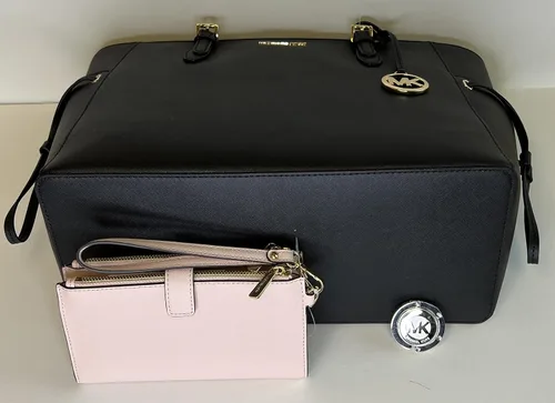 Vista 5 de MICHAEL Michel Kors Gilly - Bolso grande de viaje con cordón con doble cremallera y gancho de Michael Kors