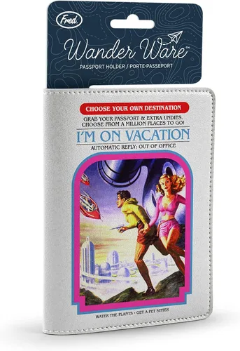 Vista 6 de Genuine Fred Wander Ware Pasaporte Wallet, elige tu propio destino