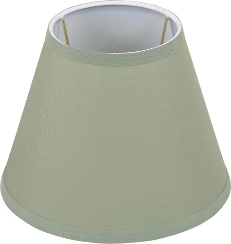 Vista 14 de Aspen Creative 58906A Pantalla de Lámpara de Tapa Dura Transicional Forma Imperio con Construcción UNO en Apuamarine, 9" de Ancho (5" x 9" x 7")