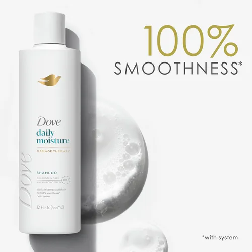 Vista 10 de Dove Champú Nutritive Solutions Daily Moisture hidratante para cabello seco, 12 onzas líquidas (4 unidades)