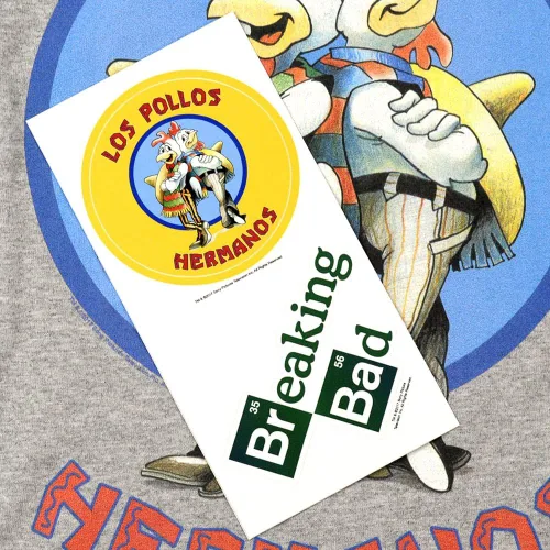 Vista 6 de Popfunk Classic Breaking Bad Los Pollos Sudadera con capucha y calcomanías