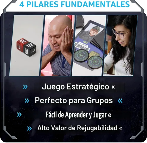 Vista 4 de Juego de Mesa No Escape - Juegos de Mesa de Estrategia para Adultos, Juegos Familiares, Juegos de Fiesta. Juego de Laberinto de Traidor de Sabotaje