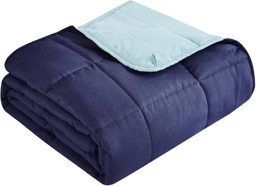 Vista 32 de Topcee Manta con peso (3 libras, 36 x 48 pulgadas), manta refrescante pesada para dormir, se aplica a 20-40 libras, manta suave y gruesa