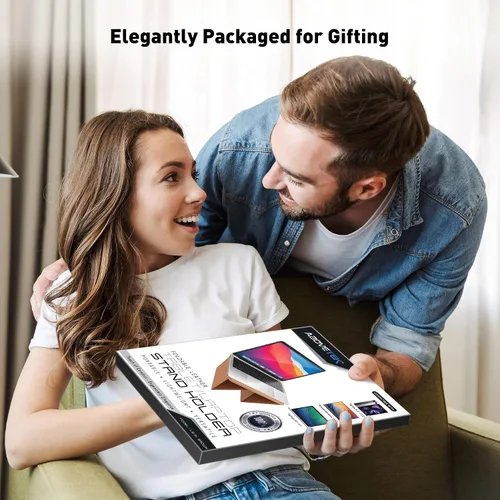 Vista 8 de AboveTEK Soporte plegable portátil 2 en 1 para iPad y portátil para escritorio, soporte de viaje ajustable para MacBook Air de 14 y 17 pulgadas