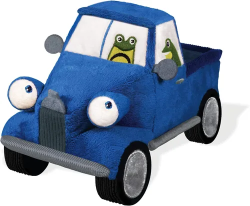 Vista 10 de YOTTOY Little Blue Truck Collection Little Blue Truck Jack-in-The-Box - Juguete de peluche infantil con música, 5.5 x 5.5 x 5.5 pulgadas