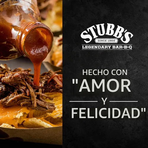 Vista 22 de Salsa de barbacoa Stubb’s, Original, Sin OMG, Sin gluten, Certificada Kosher, Sin jarabe de maíz de alta fructosa, Sabor original picante, Salsa