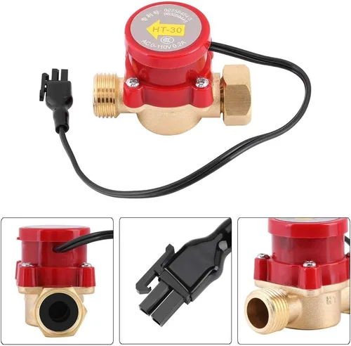 Vista 7 de Interruptor de sensor de potencia magnético Máquina de bomba de aumento de tubería Control automático de interruptor electrónico para ducha