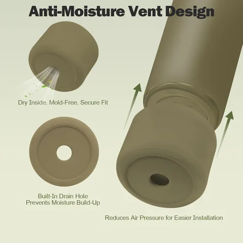 Vista 9 de 2 botas de silicona compatibles con Owala FreeSip de 24 onzas, funda protectora superior para botella de agua, reducción de ruido, cubierta inferior
