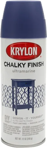 Vista 12 de Krylon K04104007 Pintura en aerosol de acabado mate, gris anvil, 12 onzas