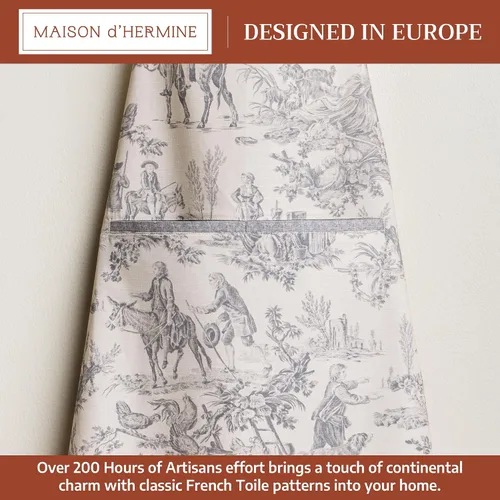 Vista 1003 de Maison d' Hermine Delantales para mujer con bolsillo, 100% algodón (27.50 x 31.50 pulgadas)