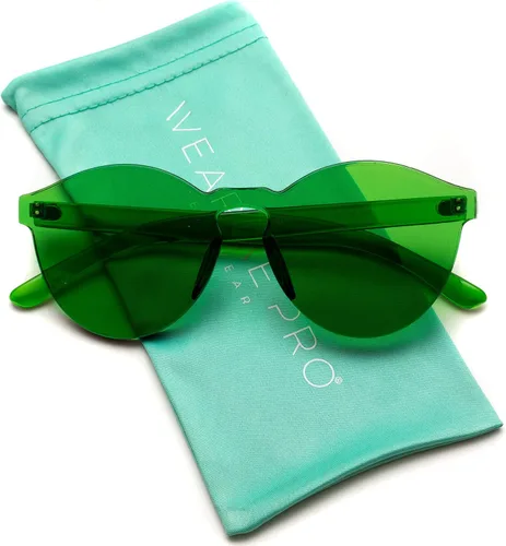 Vista 8 de Wearme Pro - Lentes para sol Super Retro Redondos, transparentes.