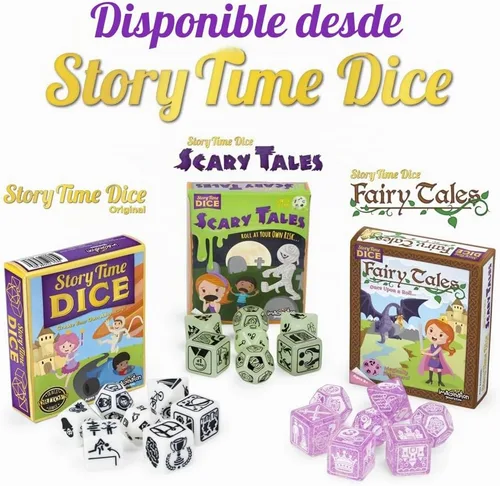 Vista 7 de Story Time Dice: Scary Tales - Brilla en la oscuridad por Imagination