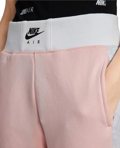 Vista 5 de Nike NSW - Pantalón ajustado de vellón estilo Varsity para mujer