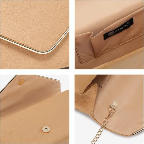 Vista 5 de Dasein - Cartera de mano para mujer formales para fiestas bodas cócteles bailes