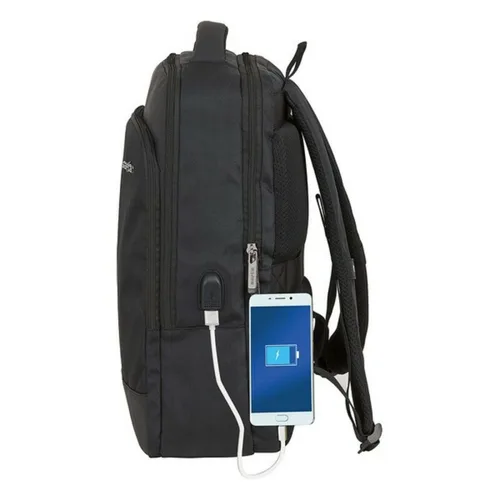 Vista 6 de Mochila para Portátil y Tablet con Salida USB Safta Business