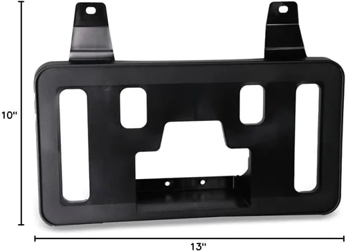 Vista 9 de Para Honda Pilot 2009-2015 Soporte de placa de matrícula delantero hecho de plástico HO1068122