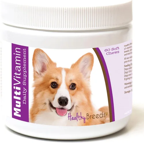 Vista 130 de Healthy Breeds Affenpinscher - Masticables blandos multivitamínicos, 60