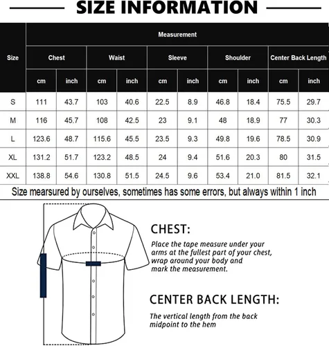 Vista 6 de COOFANDY Camisa de vestir Oxford de manga corta para hombre, camisa de trabajo con botones de cambray, camisas casuales con cuello a cuadros