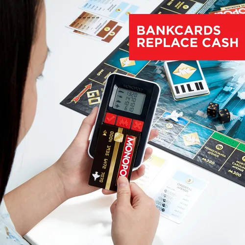 Vista 4 de Juego Monopoly Edición Ultimate Banking (versión en inglés)