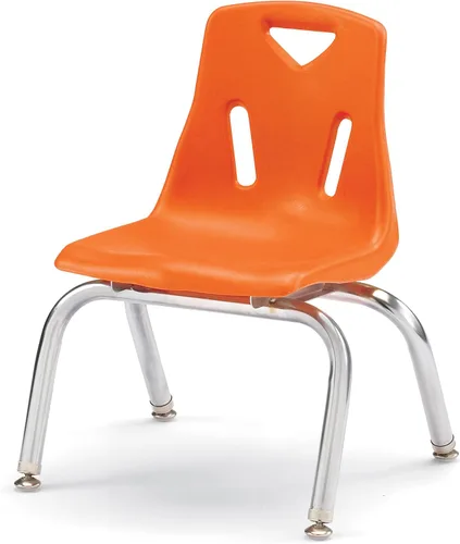 Vista 8 de Berries silla apilable con patas cromadas