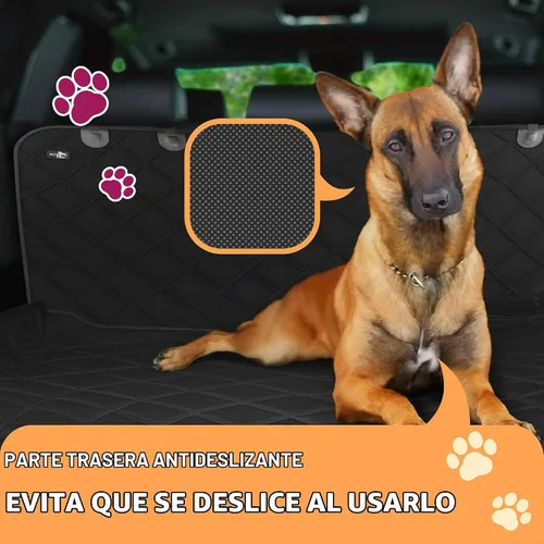 Vista 4 de Active Pets Forro de carga para perros, funda antideslizante duradera para asiento de vehículo, protege contra la suciedad y el pelaje, forro