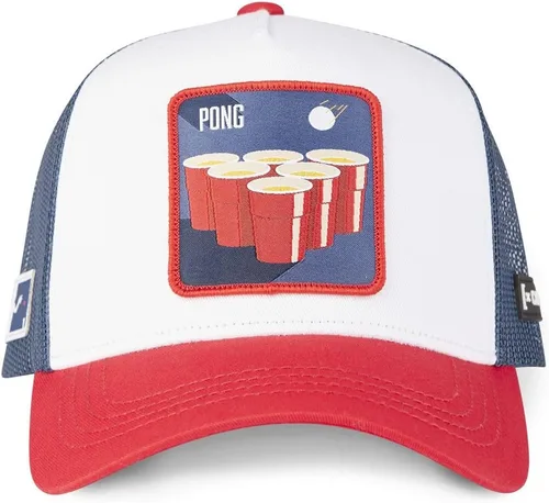 Vista 2 de X CAPSLAB Trucker Hat Breathable Mesh Embroided Patch Trucker Cap Adjustable Snapback