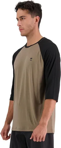 Vista 5 de Mons Royale Tarn Merino Shift Raglan Manga 34 - Hombre NogalNegro, L