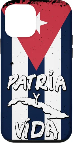 Vista 16 de Patria y Vida Cuban Flag Cuba Roots - Carcasa para iPhone 17, color negro