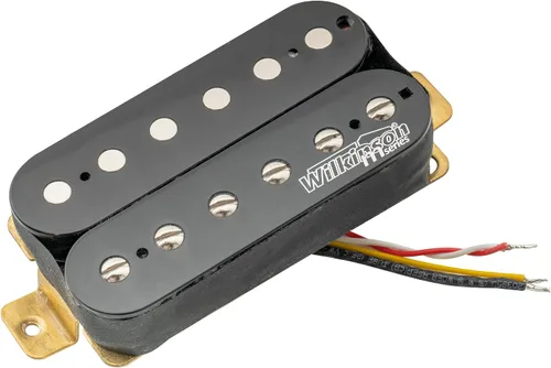 Vista 7 de Wilkinson Vintage Classic Alnico 5 Set de Pastillas Humbucker Sobrebobinadas Estilo Abierto para Guitarra Eléctrica, Zebra Set Zebra