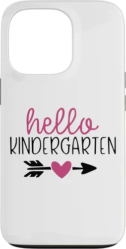 Vista 10 de Hello Kindergarten Parent Or Teacher Saying New School Year Case for iPhone XR