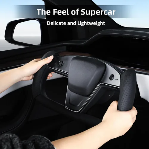 Vista 5 de Funda de volante para Tesla Yoke Model X Model S (2021-2026)