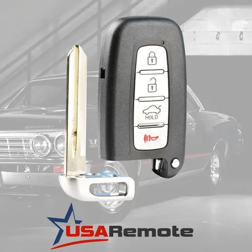 Vista 2 de Llavero compatible con Hyundai Kia Smart Keyless Entry Remote 2010 2011 2012 2013 2014 2015 (SY5HMFNA04)