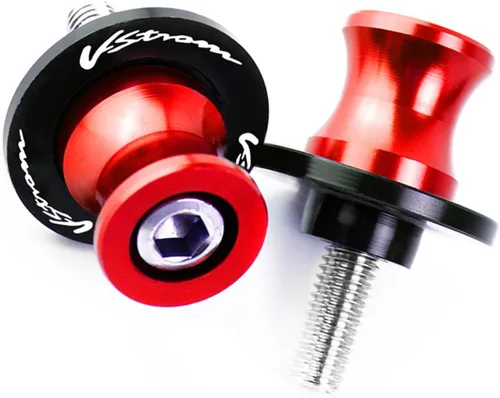 Vista 7 de Carretes de basculante CNC para motocicleta, deslizadores de tornillo oscilante de 6/8/0.394 in para Suzuki V-Strom 250 650 1000 DL650 DL1000 DL250