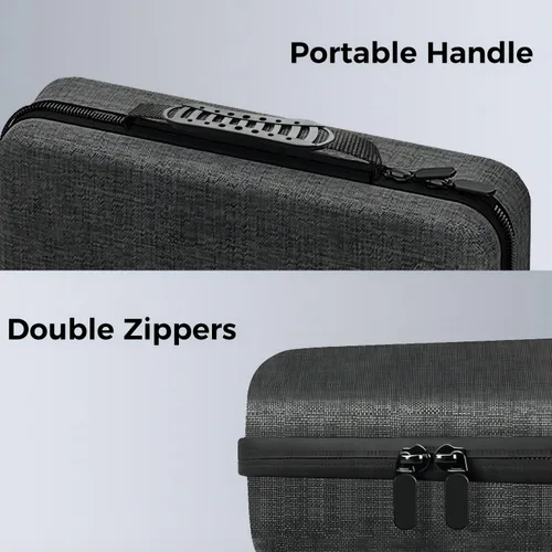Vista 5 de Sonicgrace Carrying Case for ROG Ally, Handheld Case, Portable Travel Case, Shockproof Game Console Storage Bag for ASUS ROG Ally Gaming Accessories
