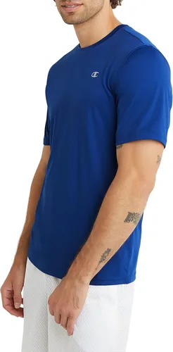 Vista 3 de Champion Camiseta deportiva para hombre, absorbe la humedad, antiolor, camiseta atlética para hombres regulares o grandes y altos