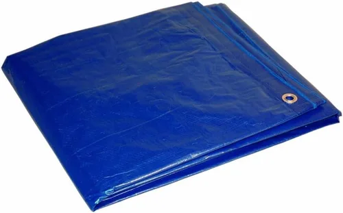 Vista 20 de Dry Top - Lona de poliéster multiusos de resistencia mediana, 5 x 7 pies, azul