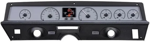 Vista 3 de Dakota Digital 71-76 Chevy Caprice Impala Analógico Personalizable Gauges Kit Aleación Plata Estilo HDX-71C-CAP-S