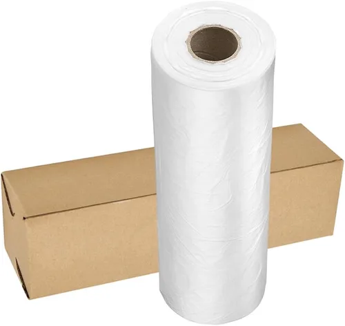 Vista 5 de Bolsa de plástico para productos de 12 x 16 pulgadas en rollo, bolsa transparente para pan y comestibles, 350 bolsas/rollo