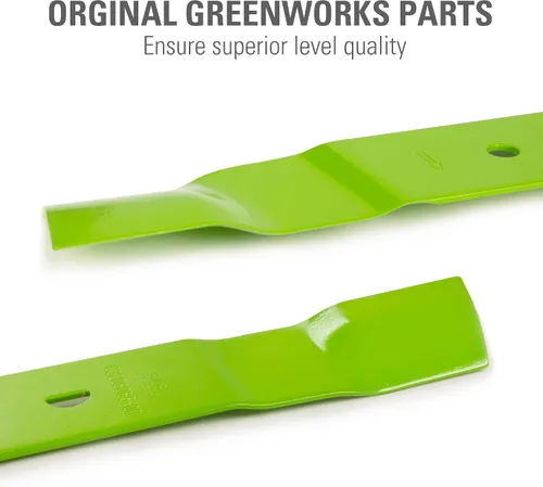 Vista 5 de Greenworks Cuchilla de repuesto para cortacésped (se adapta a: cortacésped de 17 pies / MO40B411 / MO40B01 / MO48B2210 / MO10B00)