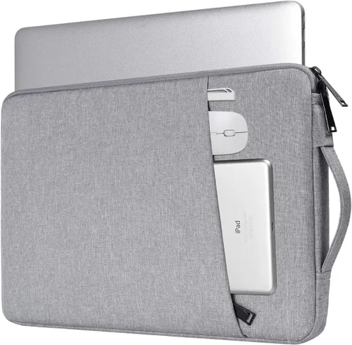 Vista 9 de Funda para portátil de 13 pulgadas para portátil de 13.5-14.4 pulgadas Surface Laptop Studio/6/5/4/3, Surface 7th de 13.8", Asus ZenBook/Dell Negro