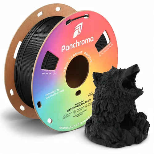 Vista 25 de Polymaker Panchroma - Filamento PLA mate de 0.07 in, 2.2 lbs, madera de Madera mate de doble degradado