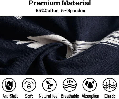 Vista 5 de Aserlin - Calzoncillos para hombre (5 unidades, algodón, sin recorrer)