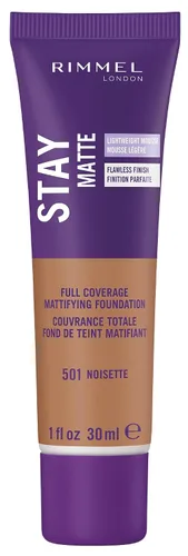 Vista 29 de 3 x Rimmel London Stay Matte - Base líquida mousse mate 30ml - 201 Beige clásico