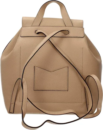 Vista 3 de MICHAEL Michael Kors Junie Medium Pebbled Leather Backpack - Butternut